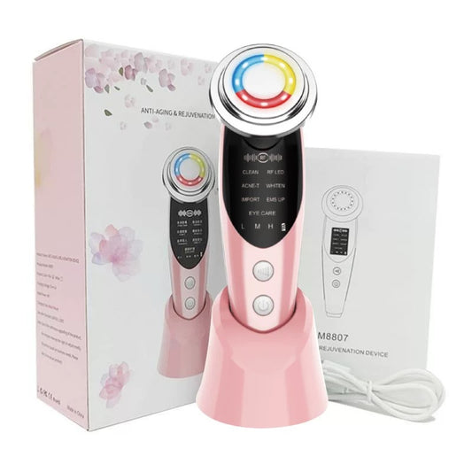 7-in-1 Anti-Aging RF & LED Skin Rejuvenation Device – Lifting, Firming & Deep Care