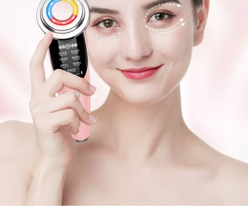 7-in-1 Anti-Aging RF & LED Skin Rejuvenation Device – Lifting, Firming & Deep Care
