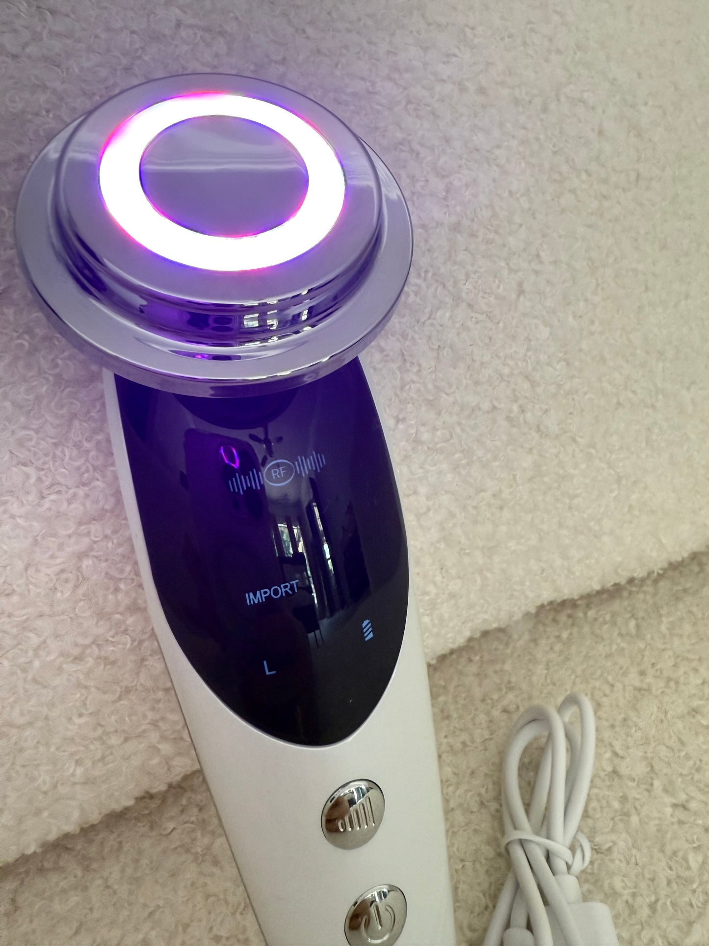 7-in-1 Anti-Aging RF & LED Skin Rejuvenation Device – Lifting, Firming & Deep Care