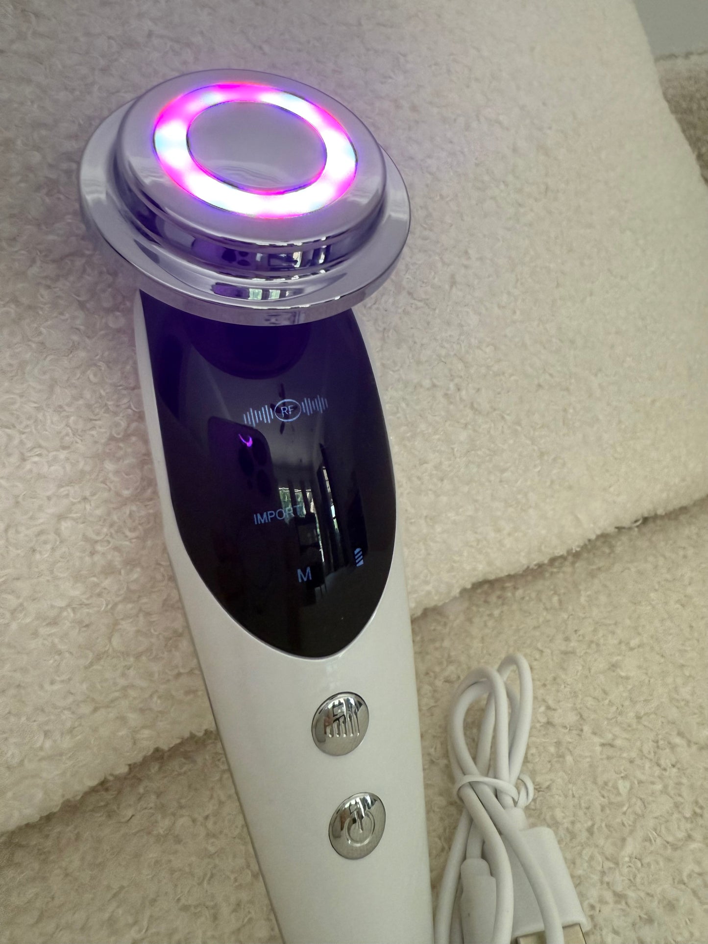 7-in-1 Anti-Aging RF & LED Skin Rejuvenation Device – Lifting, Firming & Deep Care